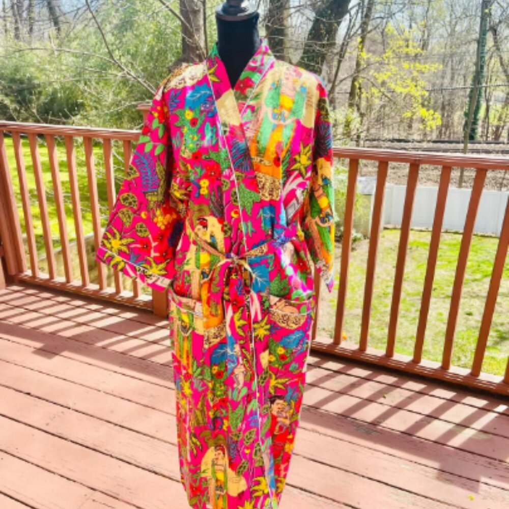 BRAND NEW Cotton Bath Robe For Women Night Suit Robe Bridesmaid Gift